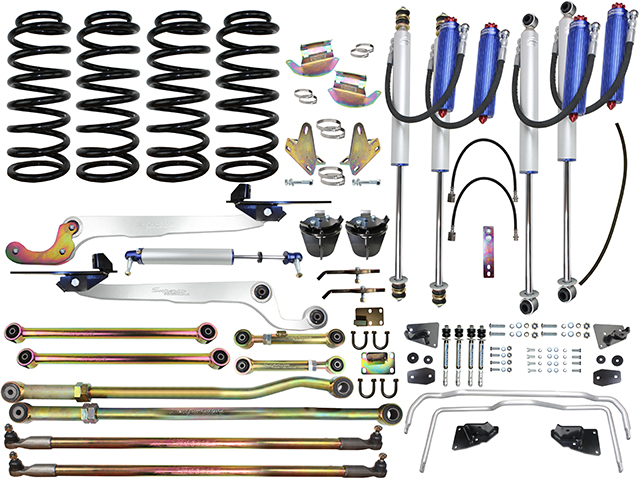 Superior Remote Reservoir 2.0 VSB14 Street Legal 3 Inch (75mm) Lift Kit Suitable For Nissan Patrol GU 98 on Ute Non-ESC (Kit) - SUP-RR-GUUTE3VSB
